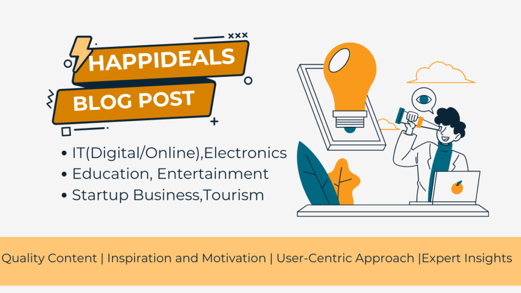 Infographic showing technology trends in the IT sector on Happideals.in