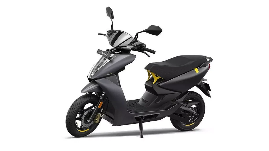 Ather 450X - Top 10 Electric Bikes in India with Price