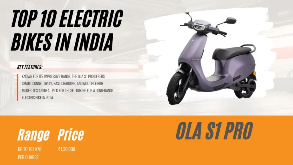 Top 10 Electric Bikes in India