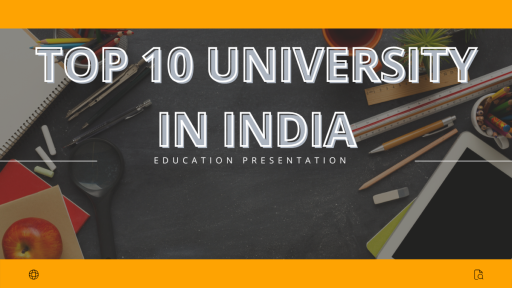 top 10 university in india
